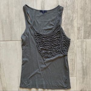GAP Textured gray tank